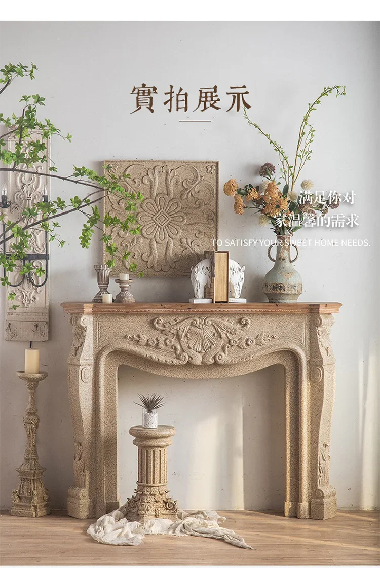 d2 American vintage stone fireplace rack for entryway living room, imitation marble entryway frame, wedding decoration
d2 American vintage stone fireplace rack for entryway living room, imitation marble entryway frame, wedding decoration