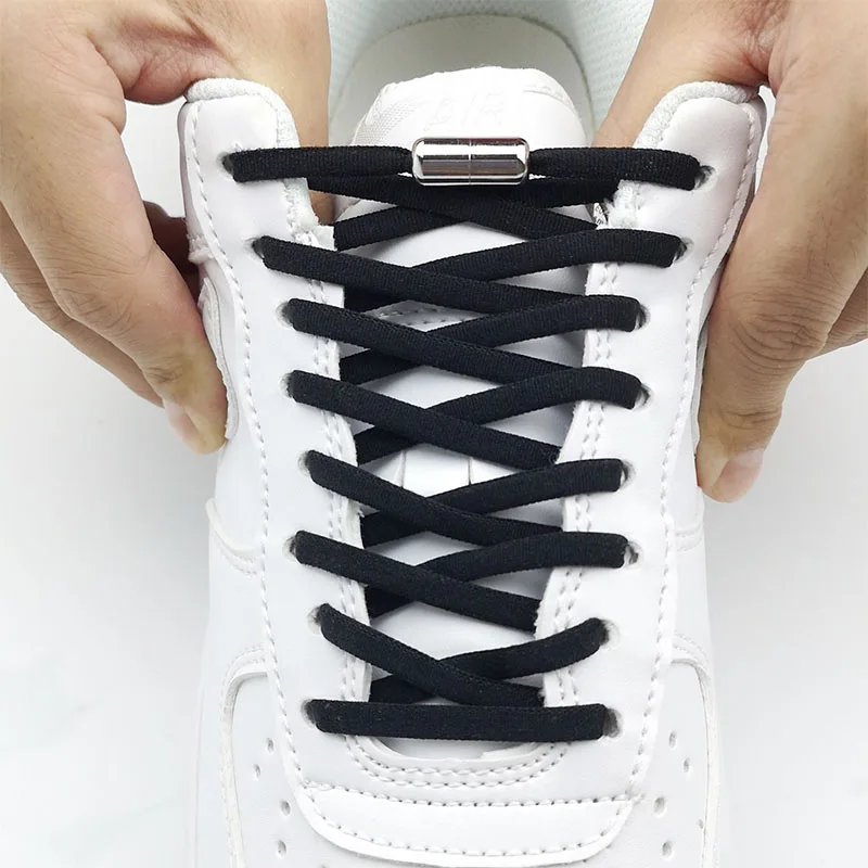 Elastic No Tie Shoelaces Semicircle Shoe Laces For Kids and Adult Sneakers Shoelace Quick Lazy Metal Lock Laces Shoe Strings
Elastic No Tie Shoelaces Semicircle Shoe Laces For Kids and Adult Sneakers Shoelace Quick Lazy Metal Lock Laces Shoe Strings