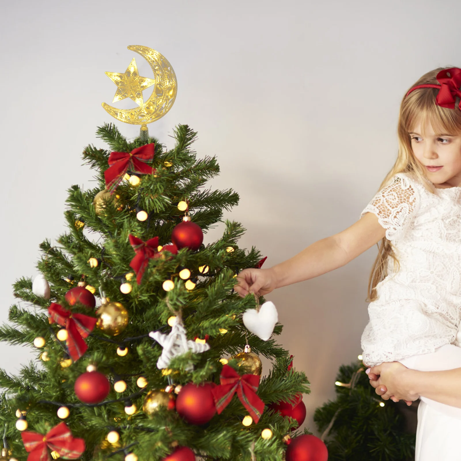 LED Christmas Tree Topper Plastic Xmas Treetop Decor Stable Easy Use Living Room Office Hotel Church Xmas Treetop
LED Christmas Tree Topper Plastic Xmas Treetop Decor Stable Easy Use Living Room Office Hotel Church Xmas Treetop