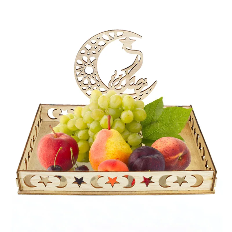 Ramadan Decoration Wooden Food Tray Eid Mubarak Decoration For Home Islam Muslim Festival Party Eid AL Fitr Gifts Multi Styles
Ramadan Decoration Wooden Food Tray Eid Mubarak Decoration For Home Islam Muslim Festival Party Eid AL Fitr Gifts Multi Styles