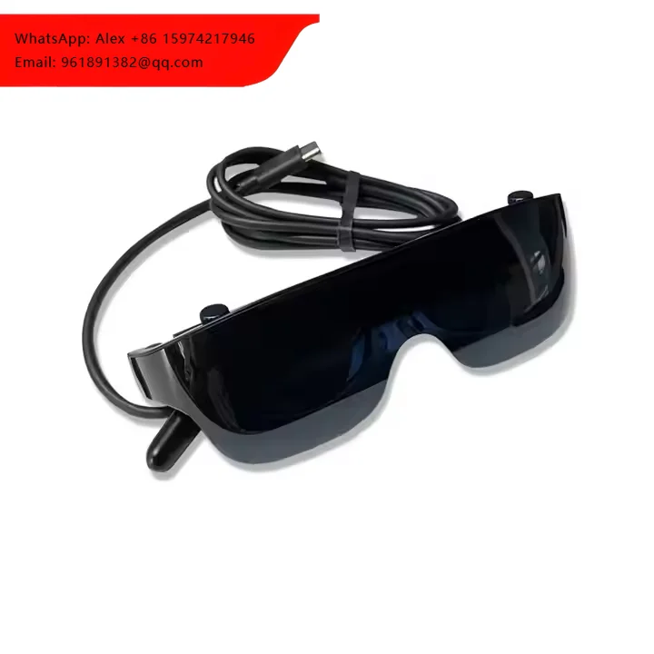 Hot Sale Smart AR Glasses Pglass-1C With A Type-C Port And DP1.2 Output+ USB2.0 Support Connect With Phone Directly
Hot Sale Smart AR Glasses Pglass-1C With A Type-C Port And DP1.2 Output+ USB2.0 Support Connect With Phone Directly