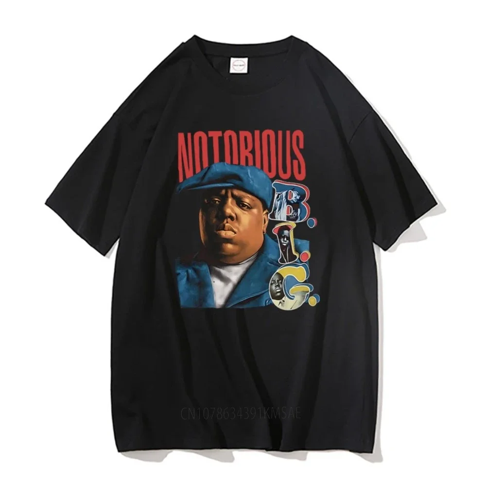 Rapper The Notorious Big Graphic T Shirt Men's Pure Cotton Short Sleeve Tees Biggie Smalls Tshirt Men Hip Hop Oversized T-shirts
Rapper The Notorious Big Graphic T Shirt Men's Pure Cotton Short Sleeve Tees Biggie Smalls Tshirt Men Hip Hop Oversized T-shirts