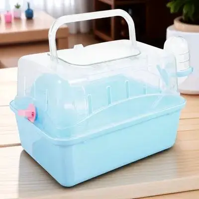 Panoramic View Hamster Cage Lightweight Plastic Pet Carrier for Small Animals Outdoor Travel Shopping Subway Commute Rat Cage
Panoramic View Hamster Cage Lightweight Plastic Pet Carrier for Small Animals Outdoor Travel Shopping Subway Commute Rat Cage