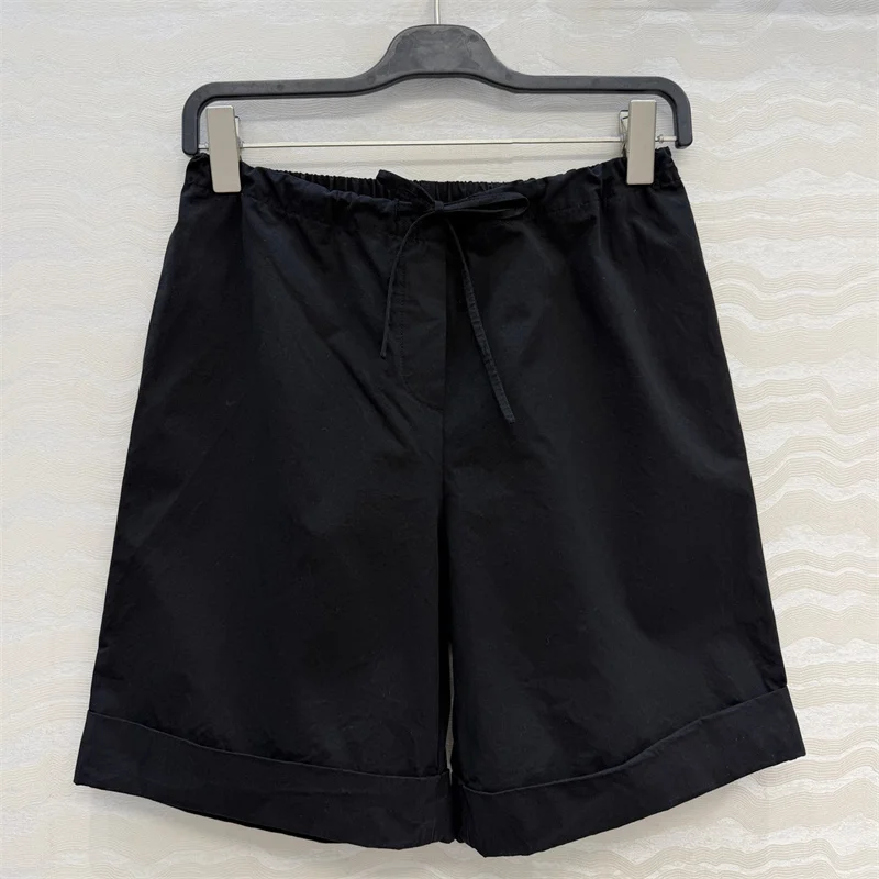 women's shorts New high waisted slim fit five quarter pants for the summer of 2026 100% pure cotton drawstring knee length pants
women's shorts New high waisted slim fit five quarter pants for the summer of 2026 100% pure cotton drawstring knee length pants
