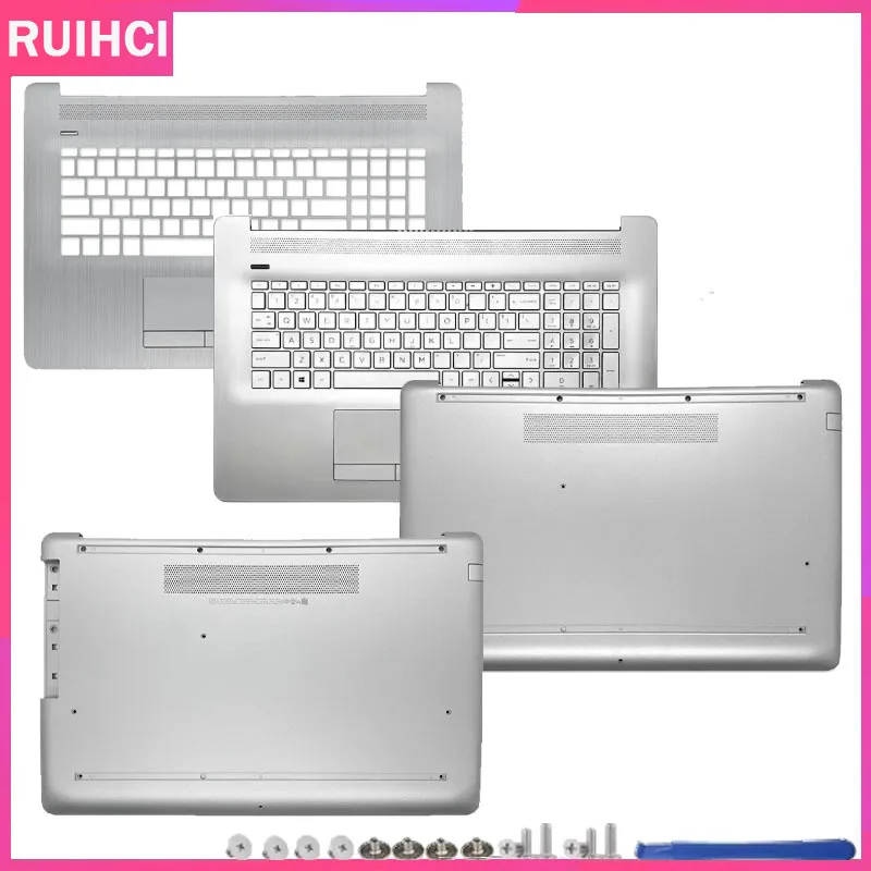 New For HP Pavilion 17-BY 17-CA 17-CR 17-CX 17-CS TPN-I133 470 G7 Palmrest Upper Cover Bottom Case DVD Keyboard Top Shell Silver
New For HP Pavilion 17-BY 17-CA 17-CR 17-CX 17-CS TPN-I133 470 G7 Palmrest Upper Cover Bottom Case DVD Keyboard Top Shell Silver