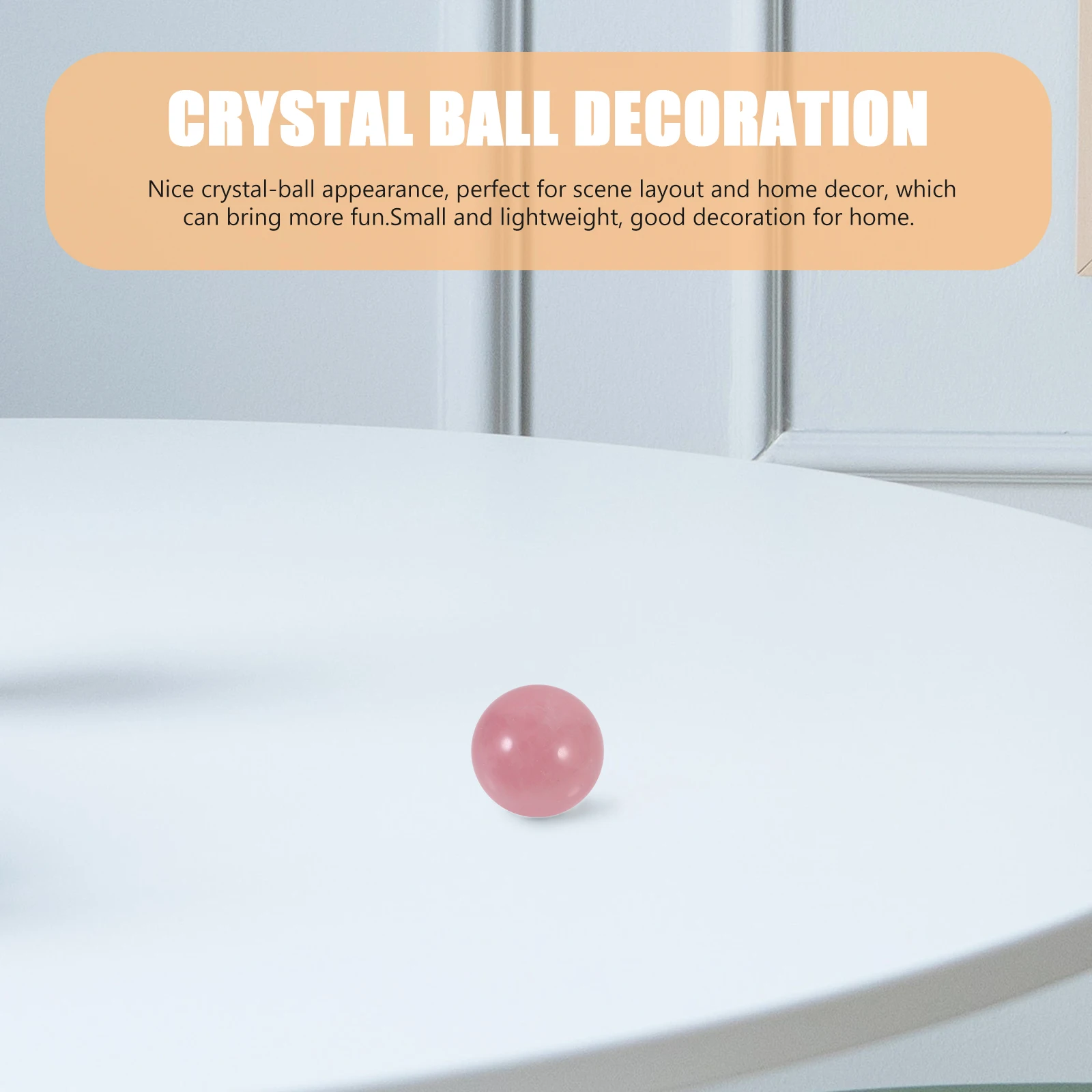 Pink Crystal Ball Decoration Sphere Adornment Decorations Ornament Home Agate Ornaments and
Pink Crystal Ball Decoration Sphere Adornment Decorations Ornament Home Agate Ornaments and