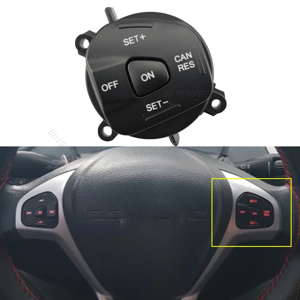 Автомобильный круиз-контроль, система управления скоростью для Ford Fiesta MK7 MK8 Ecosport 2013, многофункциональный переключатель на руле
Автомобильный круиз-контроль, система управления скоростью для Ford Fiesta MK7 MK8 Ecosport 2013, многофункциональный переключатель на руле