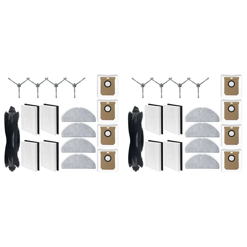 【24 Hours Sale】2 Set For Eufy G50 Hybrid, L60 Hybrid / L60 Hybrid SES Vacuum Parts Main Side Brush Hepa Filter Mop Cloth Dust Ba
【24 Hours Sale】2 Set For Eufy G50 Hybrid, L60 Hybrid / L60 Hybrid SES Vacuum Parts Main Side Brush Hepa Filter Mop Cloth Dust Ba
