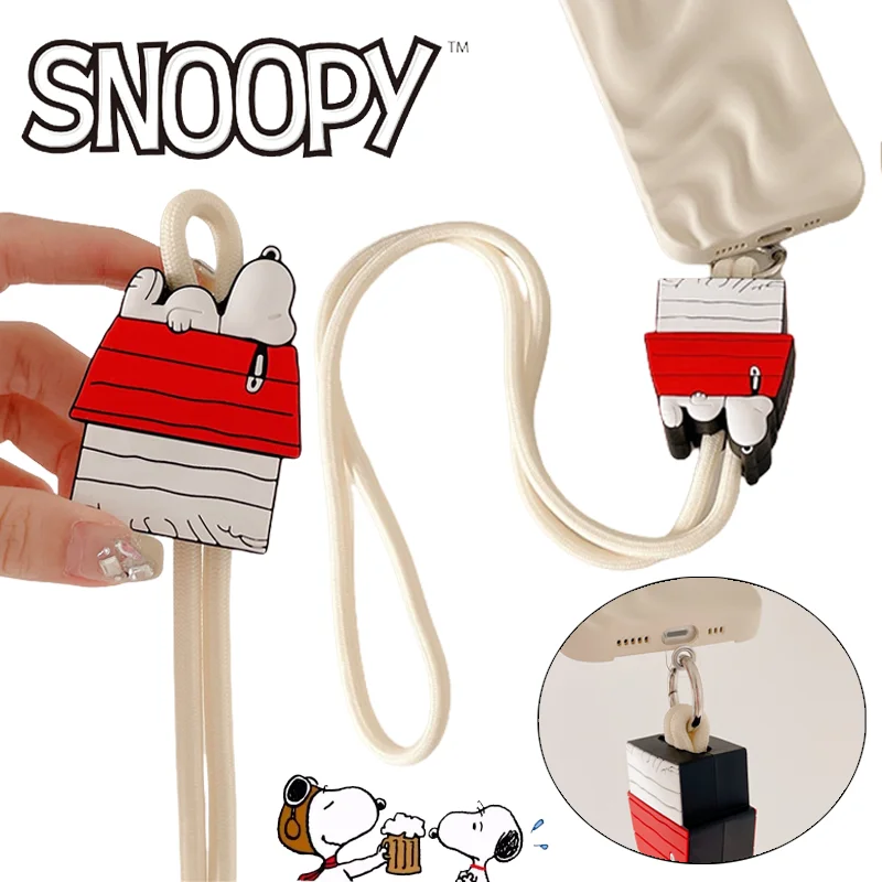 Snoopy мобильный телефон Lanyard Kawaii, зажим для шнура на шею, подвесные ремешки, подвесные украшения, веревка против потери, силиконовый ремешок для телефона, подарки
Snoopy мобильный телефон Lanyard Kawaii, зажим для шнура на шею, подвесные ремешки, подвесные украшения, веревка против потери, силиконовый ремешок для телефона, подарки