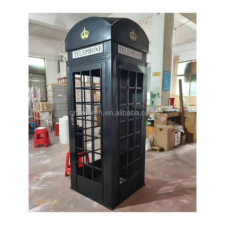 New Design Antique Wedding Decor London Telephone Booth Decoration Antique Telephone Booth for Sale
New Design Antique Wedding Decor London Telephone Booth Decoration Antique Telephone Booth for Sale