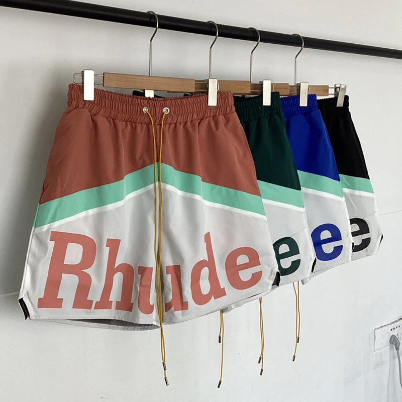 High Quality Rhude Casual Shorts Streetwear Men Women Loose Breathable Beach Shorts
High Quality Rhude Casual Shorts Streetwear Men Women Loose Breathable Beach Shorts