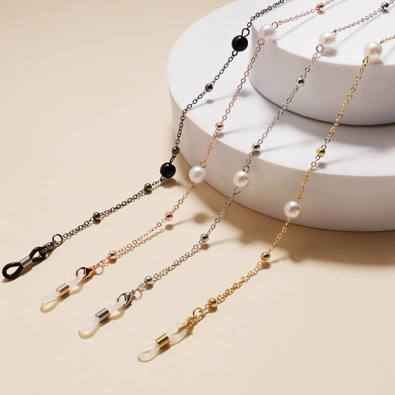 Pearl Glasses Chain For Women Fashion Anti-lost Hooks Metal Mask Hanging Rope Retro Lanyards Chain 2022 New Eyewear Accessories
Pearl Glasses Chain For Women Fashion Anti-lost Hooks Metal Mask Hanging Rope Retro Lanyards Chain 2022 New Eyewear Accessories