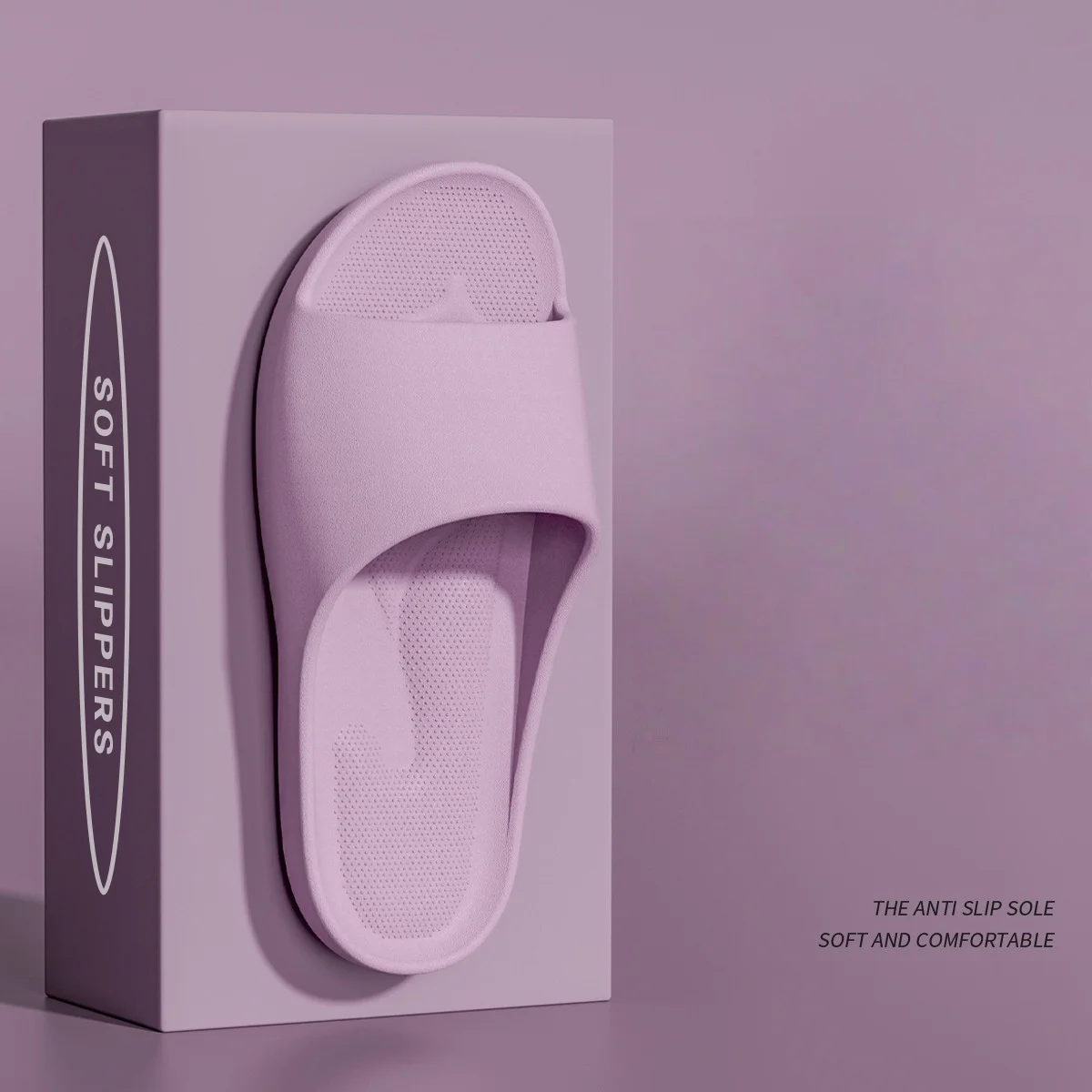 Men's and Women's Spring and Summer High-Elastic Eva Thick-Soled Comfortable Arch Massage Slippers, Simple Design, Suitable for Indoor Bathroom and Outdoor Use
Men's and Women's Spring and Summer High-Elastic Eva Thick-Soled Comfortable Arch Massage Slippers, Simple Design, Suitable for Indoor Bathroom and Outdoor Use