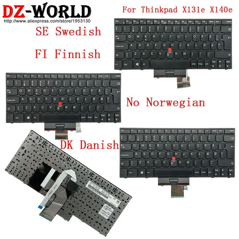Keyboard for Lenovo Thinkpad X131e X140e Laptop DK Danish No Norwegian SE Swedish FI Finnish 04Y0388 04Y0399 04Y0405 04Y0368
Keyboard for Lenovo Thinkpad X131e X140e Laptop DK Danish No Norwegian SE Swedish FI Finnish 04Y0388 04Y0399 04Y0405 04Y0368