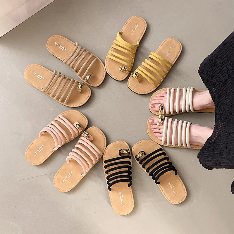 Plus-size Women's Sandals, Wide and Thick Feet Women's Shoes, Summer 2026 New Slippers, Flat Sandals, Flip-flops
Plus-size Women's Sandals, Wide and Thick Feet Women's Shoes, Summer 2026 New Slippers, Flat Sandals, Flip-flops