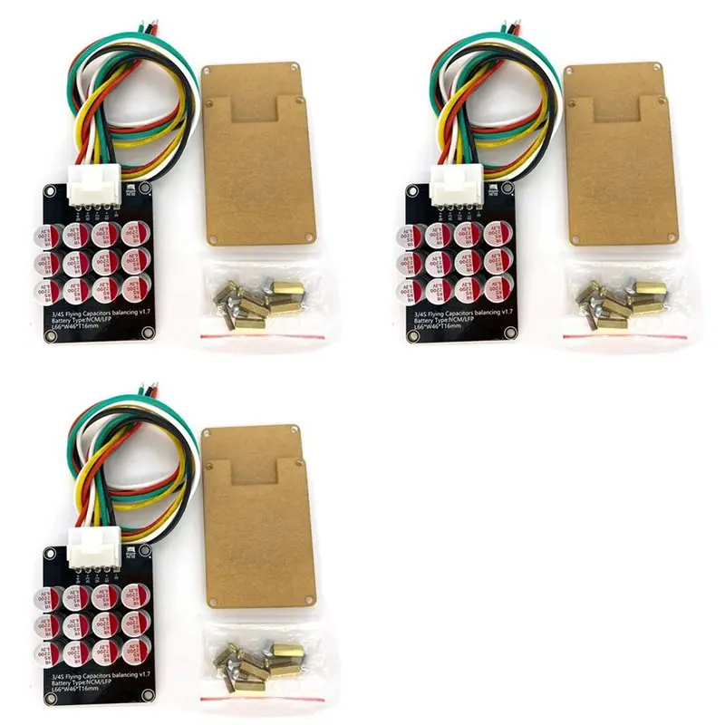 FEDI-3X 5.5A BMS 4S Active Balancer Board Li- Lifepo4 LTO Battery Capacitor Equalizer Power Transfer With Protective Case
FEDI-3X 5.5A BMS 4S Active Balancer Board Li- Lifepo4 LTO Battery Capacitor Equalizer Power Transfer With Protective Case