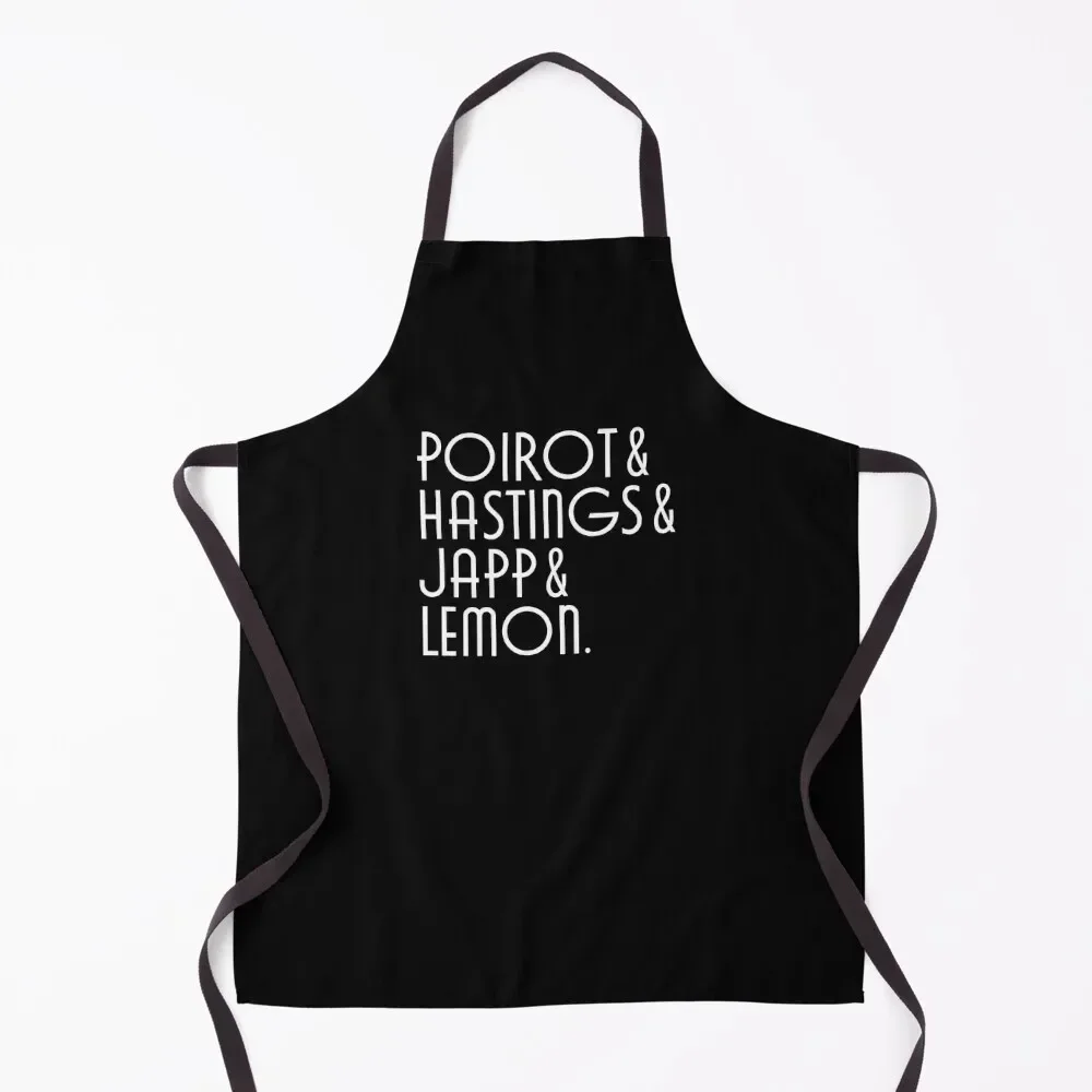 Agatha Christie - Hercule Poirot Characters Line-up Apron Chef Uniform Woman Nursing Apron
Agatha Christie - Hercule Poirot Characters Line-up Apron Chef Uniform Woman Nursing Apron