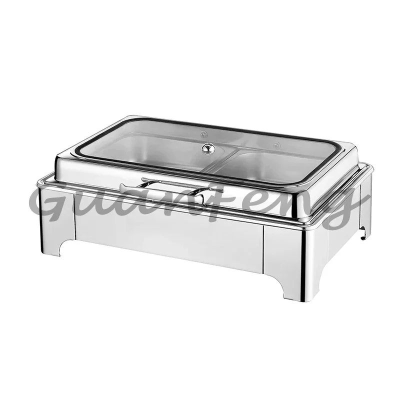 Luxury Hydraulic Buffet Stove Stainless Steel Electric Heating Breakfast Maintaining Furnace Hotel Fireless Cooker Tableware
Luxury Hydraulic Buffet Stove Stainless Steel Electric Heating Breakfast Maintaining Furnace Hotel Fireless Cooker Tableware