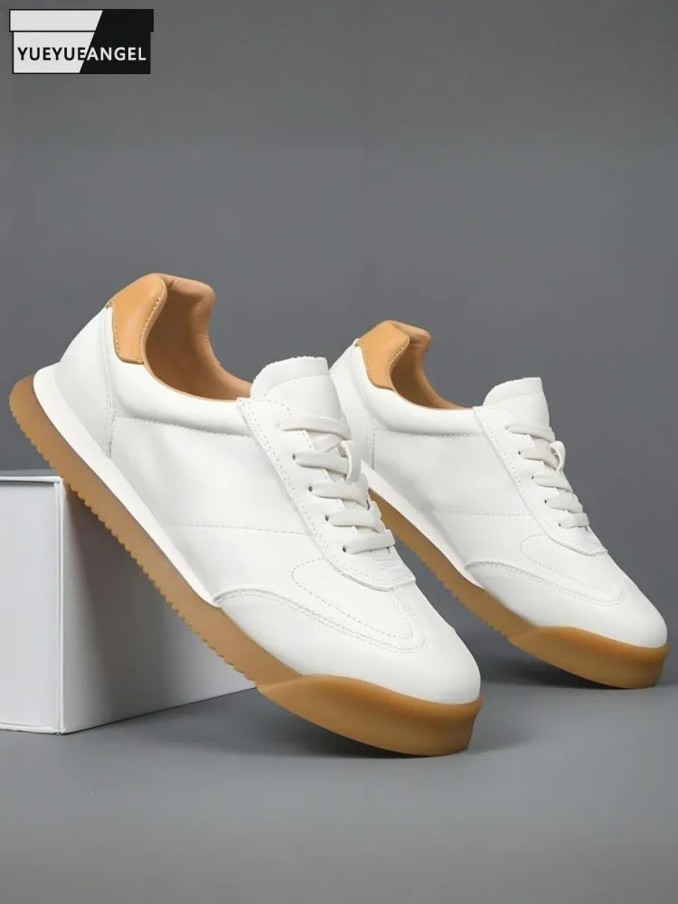 Fashion Male Hard Wearing Genuine Leather Breathable Hollow Out Casual Shoes Solid Color Round Toe Cowhide Lace-Up Sneakers
Fashion Male Hard Wearing Genuine Leather Breathable Hollow Out Casual Shoes Solid Color Round Toe Cowhide Lace-Up Sneakers