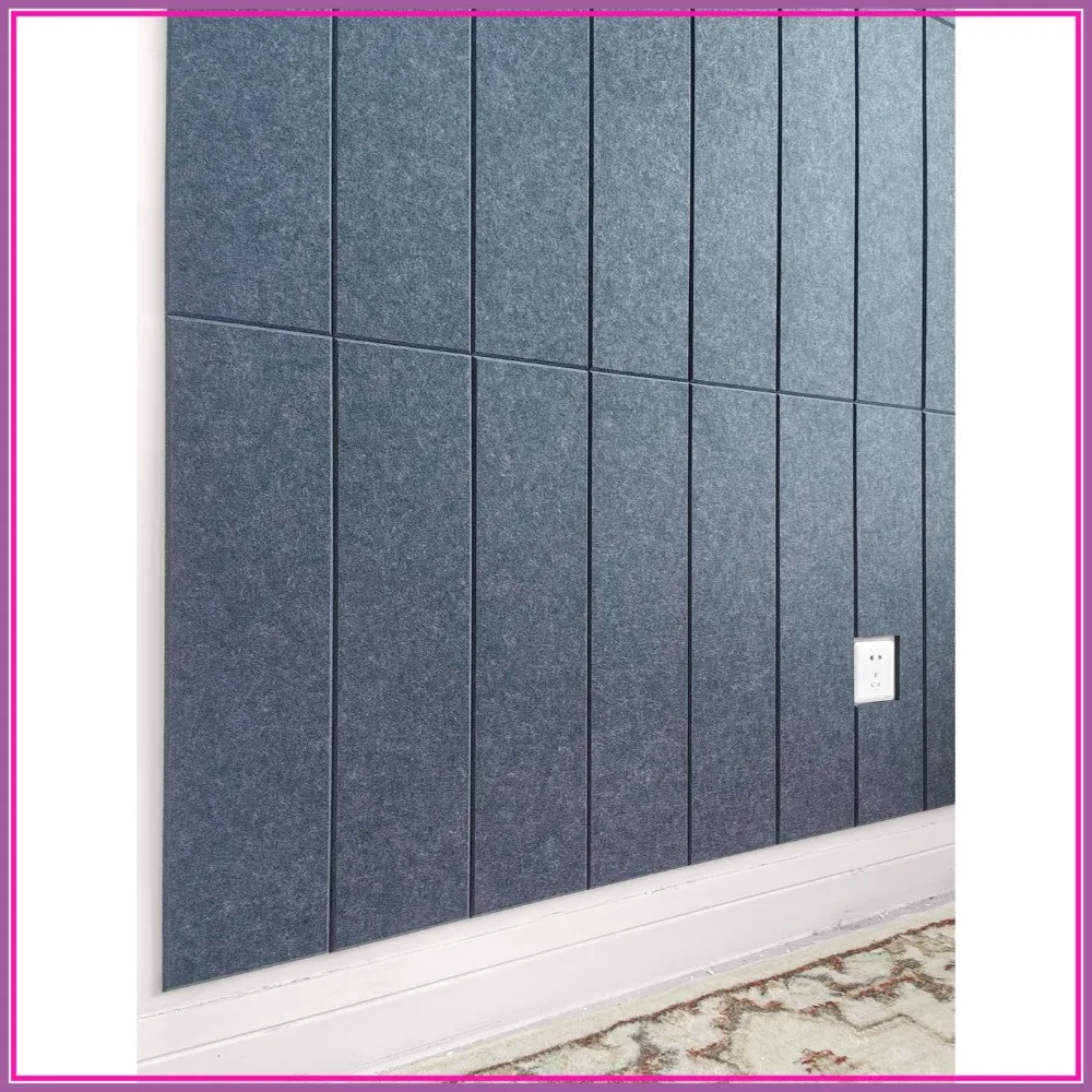 Shiplap Felt Wall Panels for Bedroom & Office, Peel and Stick, Sound Absorbing - 24 Pack
Shiplap Felt Wall Panels for Bedroom & Office, Peel and Stick, Sound Absorbing - 24 Pack