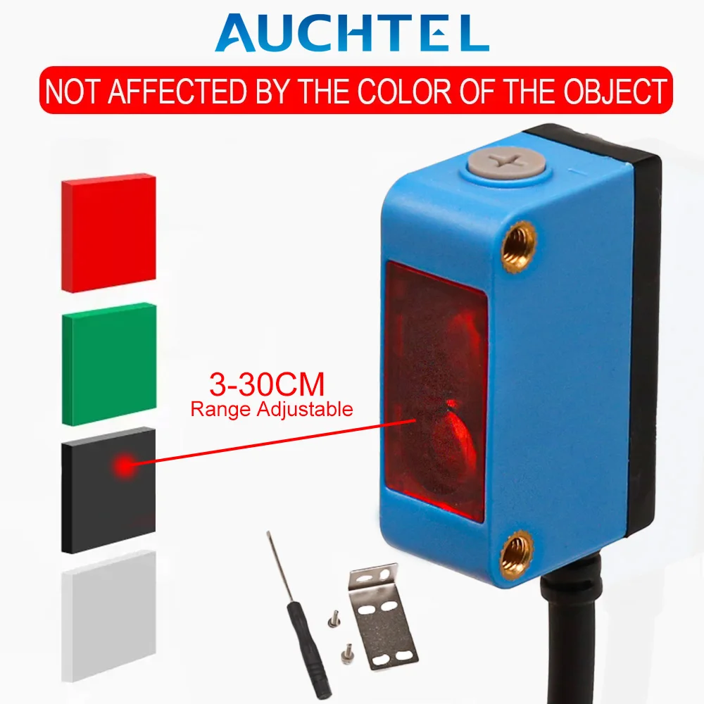 Square Photoelectric Switch Background Suppression Infrared Sensor Limit Induction Switch GTB6-DC30
Square Photoelectric Switch Background Suppression Infrared Sensor Limit Induction Switch GTB6-DC30