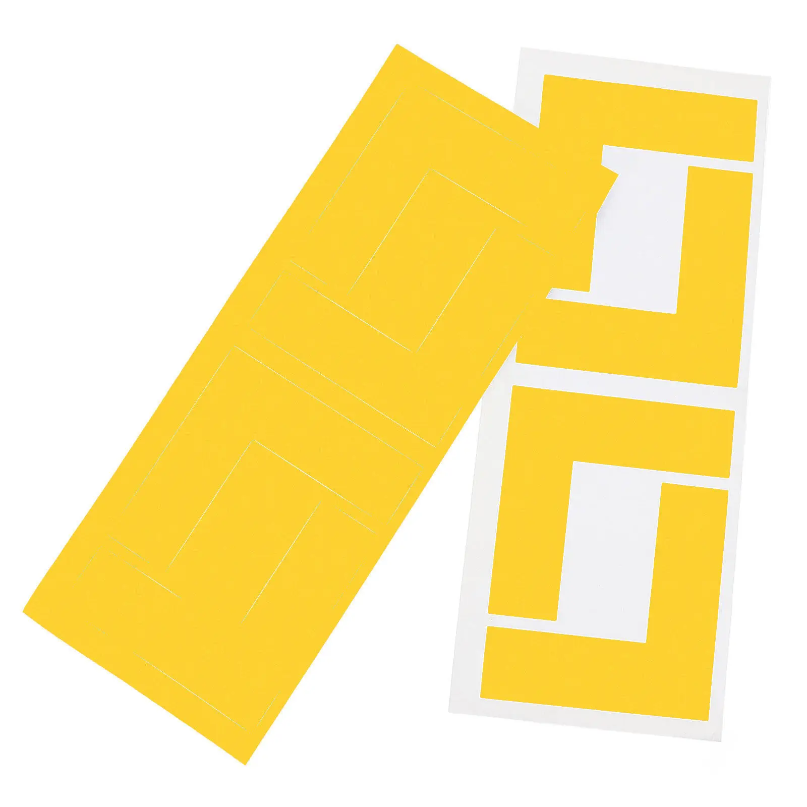 8Pcs Anti-Slip Ground Positioning Stickers Bright L Shaped Floor Markers for Workplace Safety Floor Tapes Location Marking
8Pcs Anti-Slip Ground Positioning Stickers Bright L Shaped Floor Markers for Workplace Safety Floor Tapes Location Marking