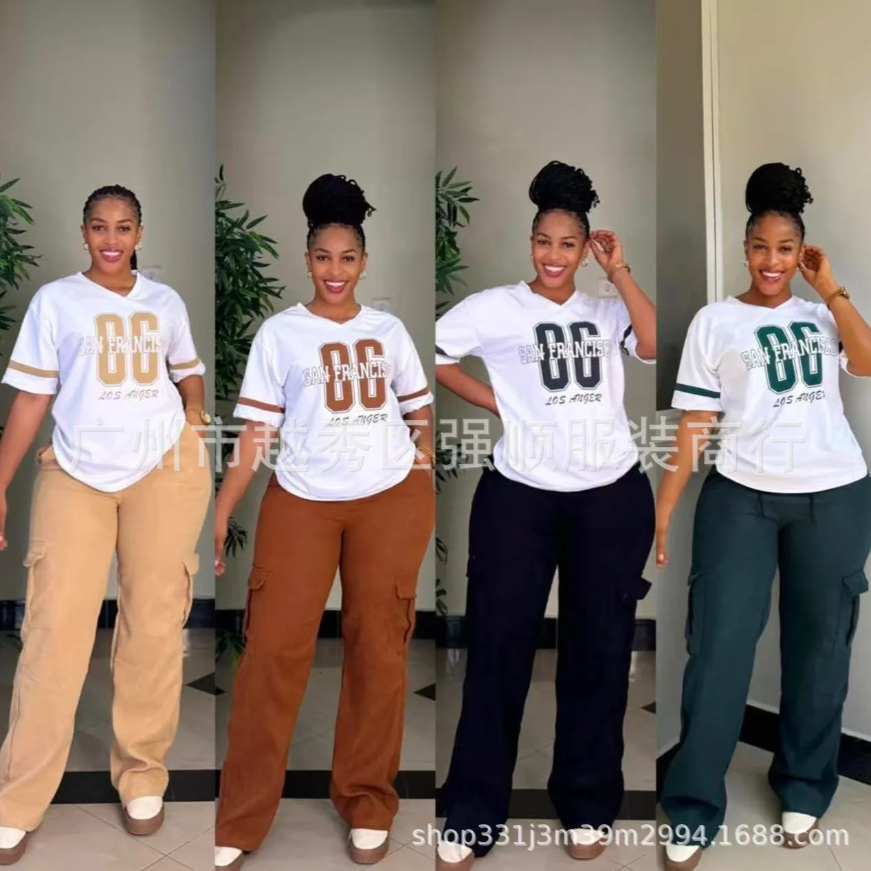 Customized 2 Pieces Women's Sets 2024 Summer Spring Letter Print Pullover Suit Tops And Pants Suits Two Piece Set Tracksuit Outf
Customized 2 Pieces Women's Sets 2024 Summer Spring Letter Print Pullover Suit Tops And Pants Suits Two Piece Set Tracksuit Outf