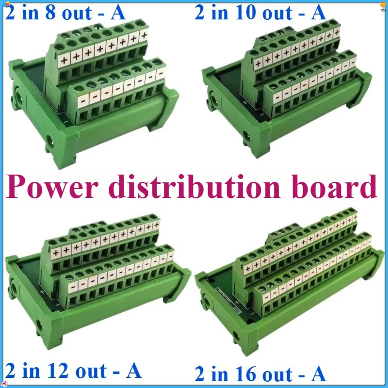 1Pcs/lot Din Type Screw Terminal Block Multi-in/out PCB Distribution Box Breakout Parallel Power Cord Splitter Connector Wiring
1Pcs/lot Din Type Screw Terminal Block Multi-in/out PCB Distribution Box Breakout Parallel Power Cord Splitter Connector Wiring
