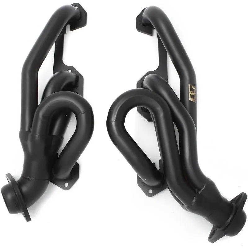 Exhaust Shorty Headers 1-1/2 x 2-1/2 inch. Black Paint for 1996-2002 Dakota Durango Ram 1500 2500 3500 5.2L 5.9L Magnum V8
Exhaust Shorty Headers 1-1/2 x 2-1/2 inch. Black Paint for 1996-2002 Dakota Durango Ram 1500 2500 3500 5.2L 5.9L Magnum V8