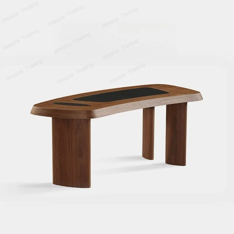 Minimalist solid wood desk living room study desk designer desk
Minimalist solid wood desk living room study desk designer desk