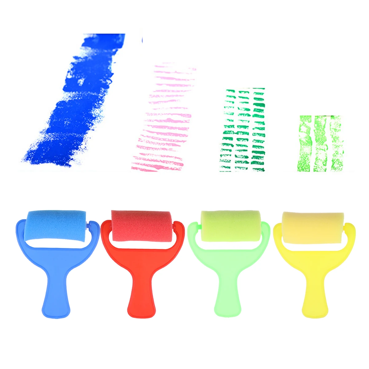 8 Pcs Sponge Paint Roller Set Durable Kids Tool Foam Plastic Portable Mini Drawing Graffiti Painting Brushes
8 Pcs Sponge Paint Roller Set Durable Kids Tool Foam Plastic Portable Mini Drawing Graffiti Painting Brushes