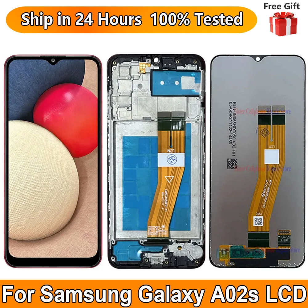 ЖК-дисплей с сенсорным экраном и дигитайзером в сборе для Samsung Galaxy A02s A02s A025 с рамкой, новинка 6,5
ЖК-дисплей с сенсорным экраном и дигитайзером в сборе для Samsung Galaxy A02s A02s A025 с рамкой, новинка 6,5