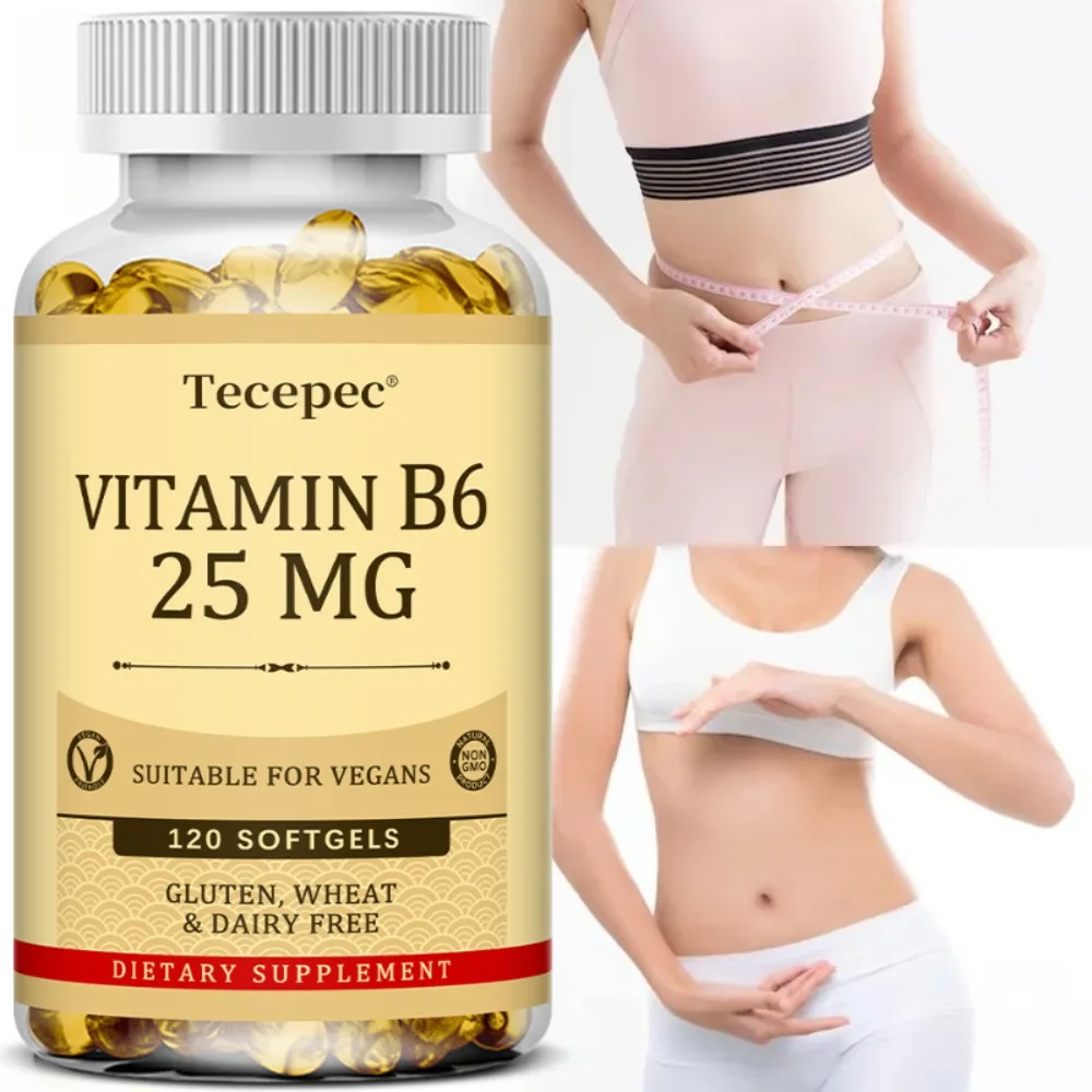 Vitamin B6 - Improves Metabolism, Skin Health, Antioxidant, for Cardiovascular, Neurological, Immune and Eye Health
Vitamin B6 - Improves Metabolism, Skin Health, Antioxidant, for Cardiovascular, Neurological, Immune and Eye Health