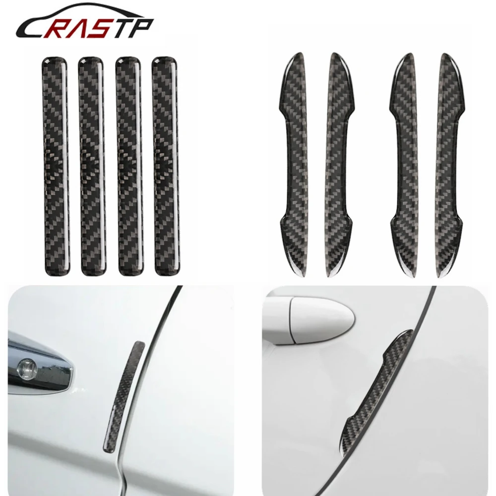 New Carbon Fiber 4Pcs Car Door Anti-collision Strip Wrist Sticker Protective Tape Body Anti-scratch Handle Door Car Sticker
New Carbon Fiber 4Pcs Car Door Anti-collision Strip Wrist Sticker Protective Tape Body Anti-scratch Handle Door Car Sticker