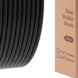30 Meter Hydraulic Disc Brake Hose Black For Mountain Bike Road Bikes 5.4mm Brake Tube Bicycle Parts
30 Meter Hydraulic Disc Brake Hose Black For Mountain Bike Road Bikes 5.4mm Brake Tube Bicycle Parts