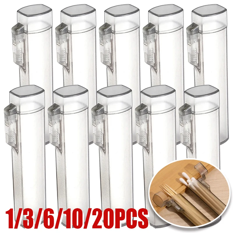 1/3/6/10/20PCS Portable Toothpick Holder Grey Plastic Toothpick Box Cotton Swab Holder Small Object Storage Case Outdoor Travel
1/3/6/10/20PCS Portable Toothpick Holder Grey Plastic Toothpick Box Cotton Swab Holder Small Object Storage Case Outdoor Travel