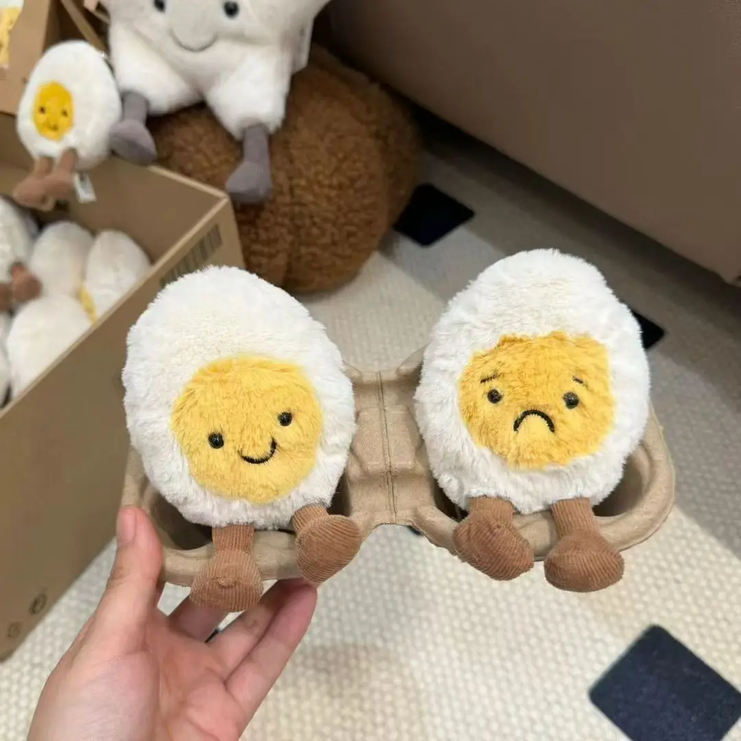 British boiled egg doll, fun simulation egg plush toy, egg, fried egg toy, graduation gift
British boiled egg doll, fun simulation egg plush toy, egg, fried egg toy, graduation gift
