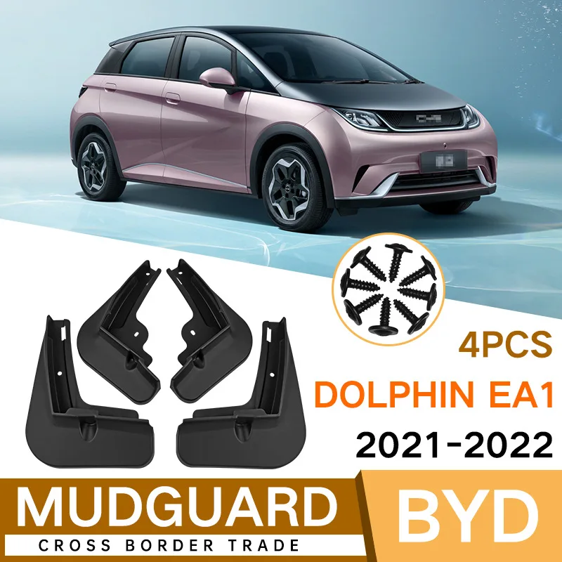 For BYD Dolphin EA1 2021-2022 black car mudguard Reduce dust Resist tire dirt car accessories tools
For BYD Dolphin EA1 2021-2022 black car mudguard Reduce dust Resist tire dirt car accessories tools