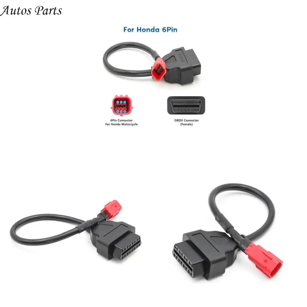 57BA 16 Pin to 6 Pin OBD2 Diagnostic Adapter Connector Extension Cable for Motorbike
57BA 16 Pin to 6 Pin OBD2 Diagnostic Adapter Connector Extension Cable for Motorbike