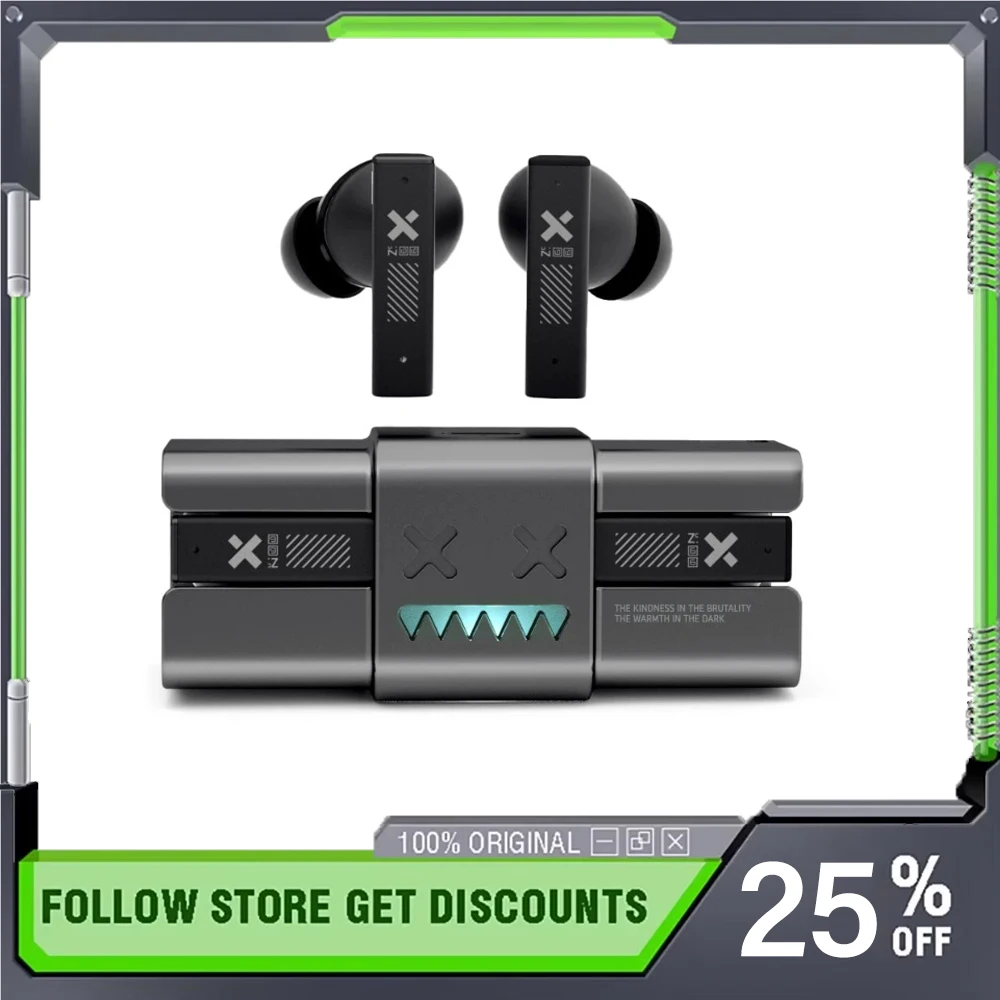 Zombies Cat B10 ANC Earbuds Bluetooth Wireless Headphones Dual Mode HiFi Deep Bass with Zinc Alloy Housing Low Latency Headset
Zombies Cat B10 ANC Earbuds Bluetooth Wireless Headphones Dual Mode HiFi Deep Bass with Zinc Alloy Housing Low Latency Headset