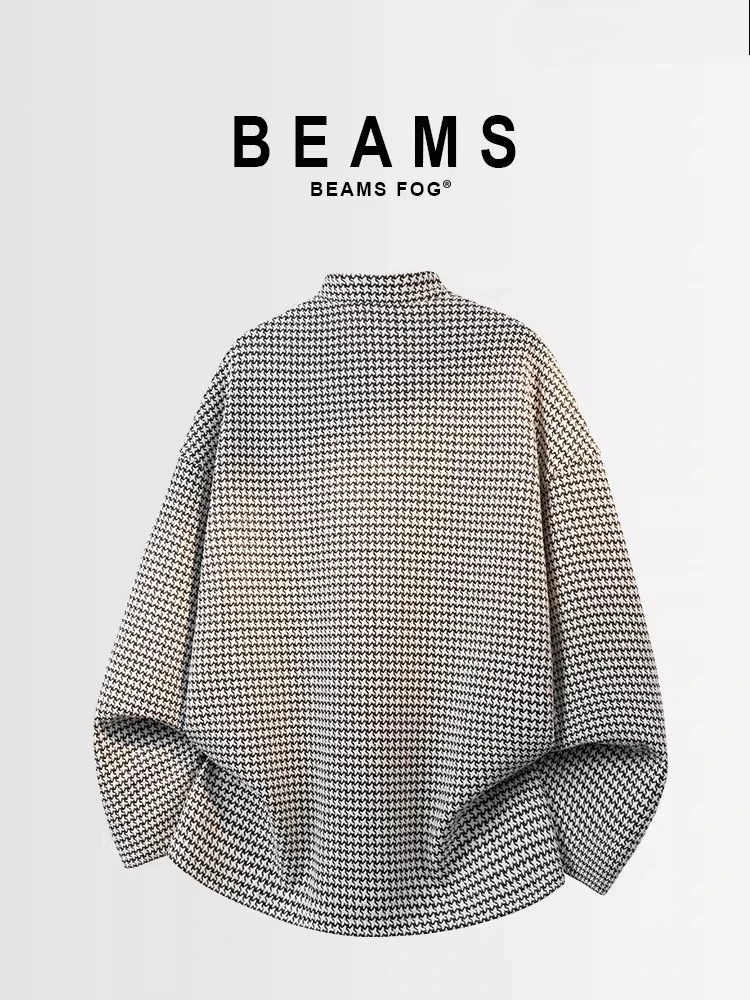 Оригинальный свитер с воротником-стойкой BEAMS FOG, мужская осенняя модная терморубашка с вафельной текстурой
Оригинальный свитер с воротником-стойкой BEAMS FOG, мужская осенняя модная терморубашка с вафельной текстурой