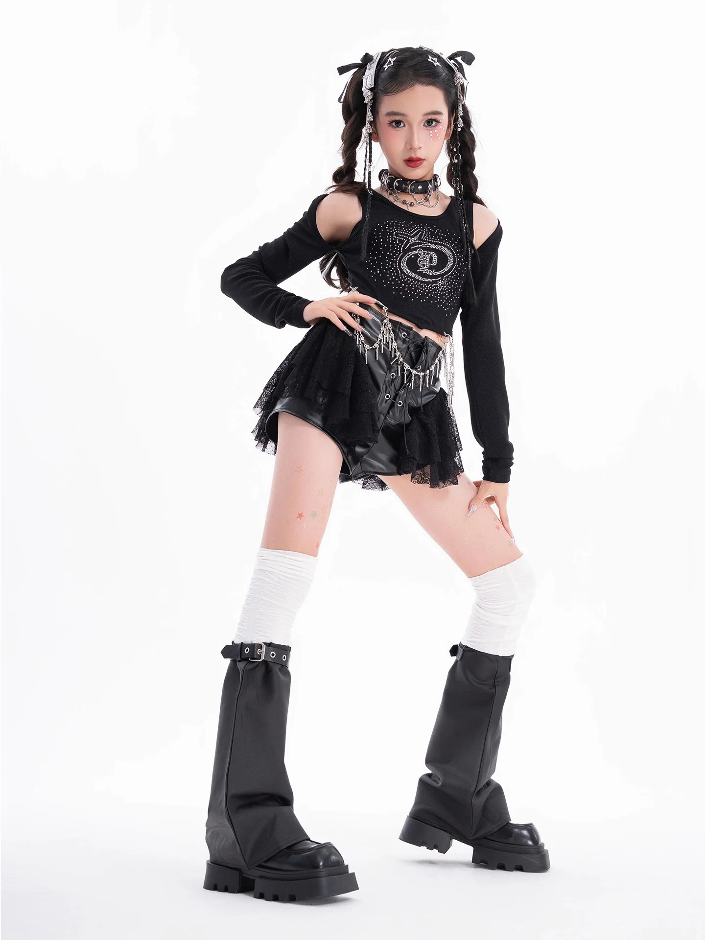2026 Fashion Kpop Stage Clothes Girls Group Top Pants Shorts Jazz Dance Costume Kids Hip Hop Clothing Streetwear Clothes DN21924
2026 Fashion Kpop Stage Clothes Girls Group Top Pants Shorts Jazz Dance Costume Kids Hip Hop Clothing Streetwear Clothes DN21924