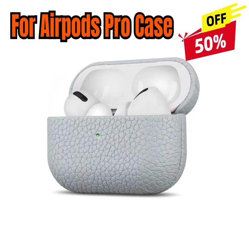 Genuine Leather For Airpods Pro Case Airpods 3 / 2 / Pro2 Protection Box Cases AirPods Case Cowhide Charging Box
Genuine Leather For Airpods Pro Case Airpods 3 / 2 / Pro2 Protection Box Cases AirPods Case Cowhide Charging Box