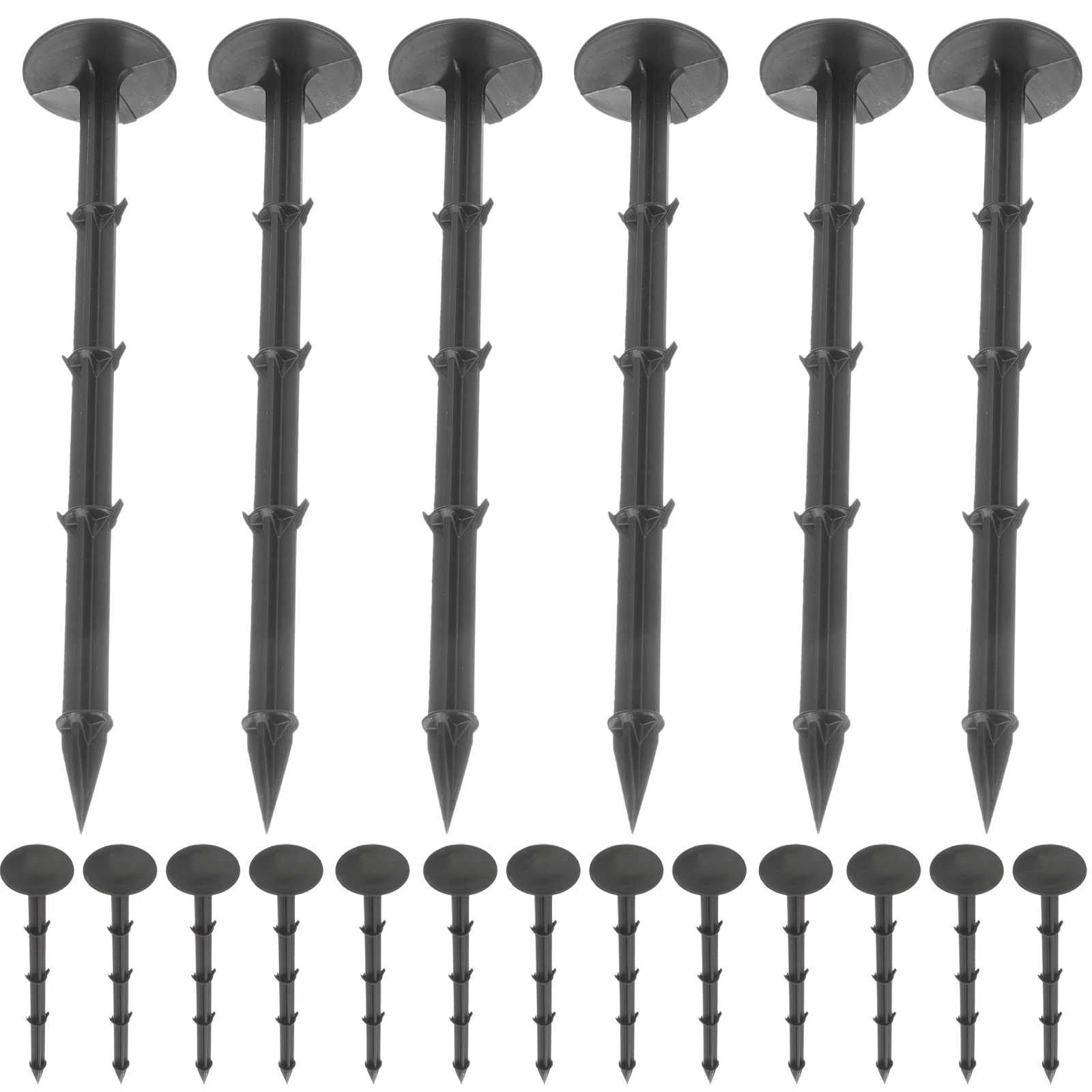 20pcs Black Grass-proof Cloth Stakes Ground Cloth Landscape Plastic Nails Gardening Supplies Landscaping Projects Easy Install
20pcs Black Grass-proof Cloth Stakes Ground Cloth Landscape Plastic Nails Gardening Supplies Landscaping Projects Easy Install