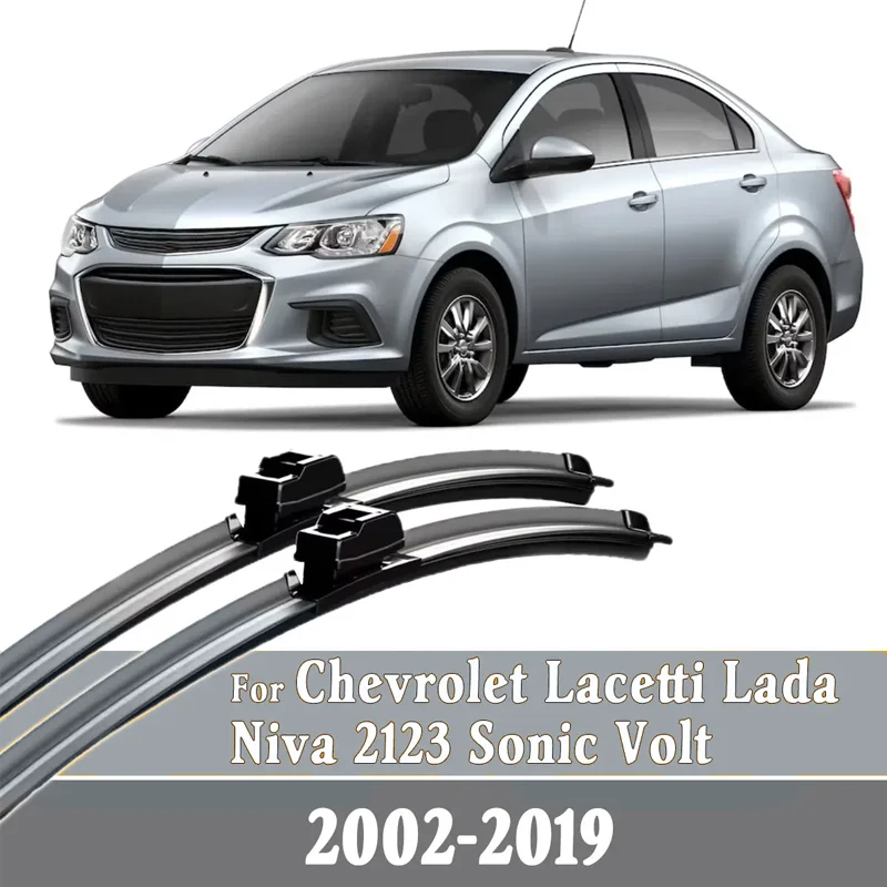 2PCS Car Front Wiper Blades For Chevrolet Lacetti Lada Niva 2123 Sonic Volt 2002-2019 Accessories Window Windscreen Windshield
2PCS Car Front Wiper Blades For Chevrolet Lacetti Lada Niva 2123 Sonic Volt 2002-2019 Accessories Window Windscreen Windshield