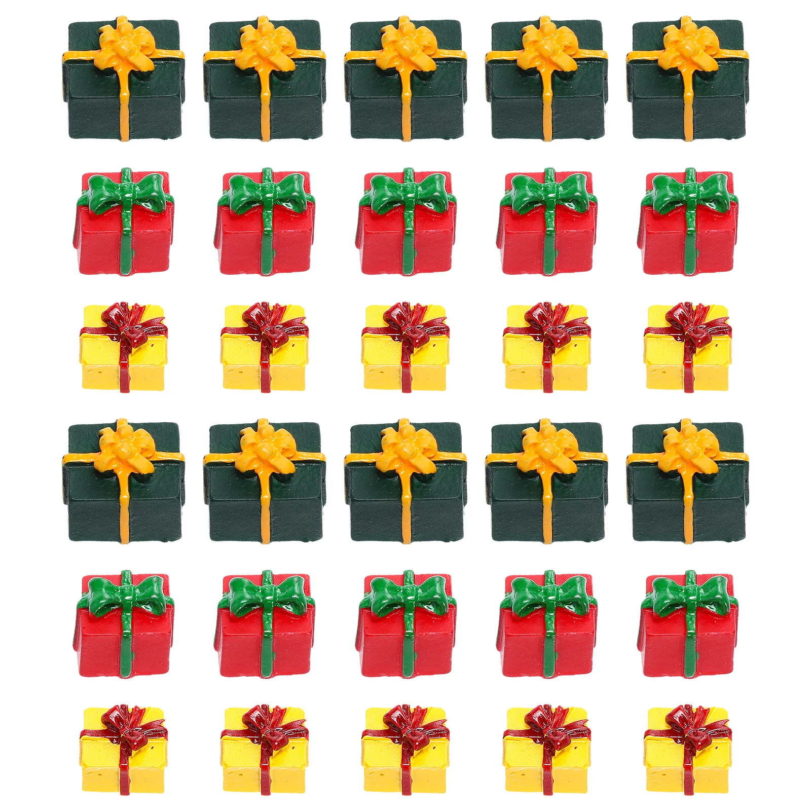 30 Pcs Resin Gift Box Ornaments Miniature Toys Bright Colors Christmas Decor Bedroom Living Room Car Party
30 Pcs Resin Gift Box Ornaments Miniature Toys Bright Colors Christmas Decor Bedroom Living Room Car Party