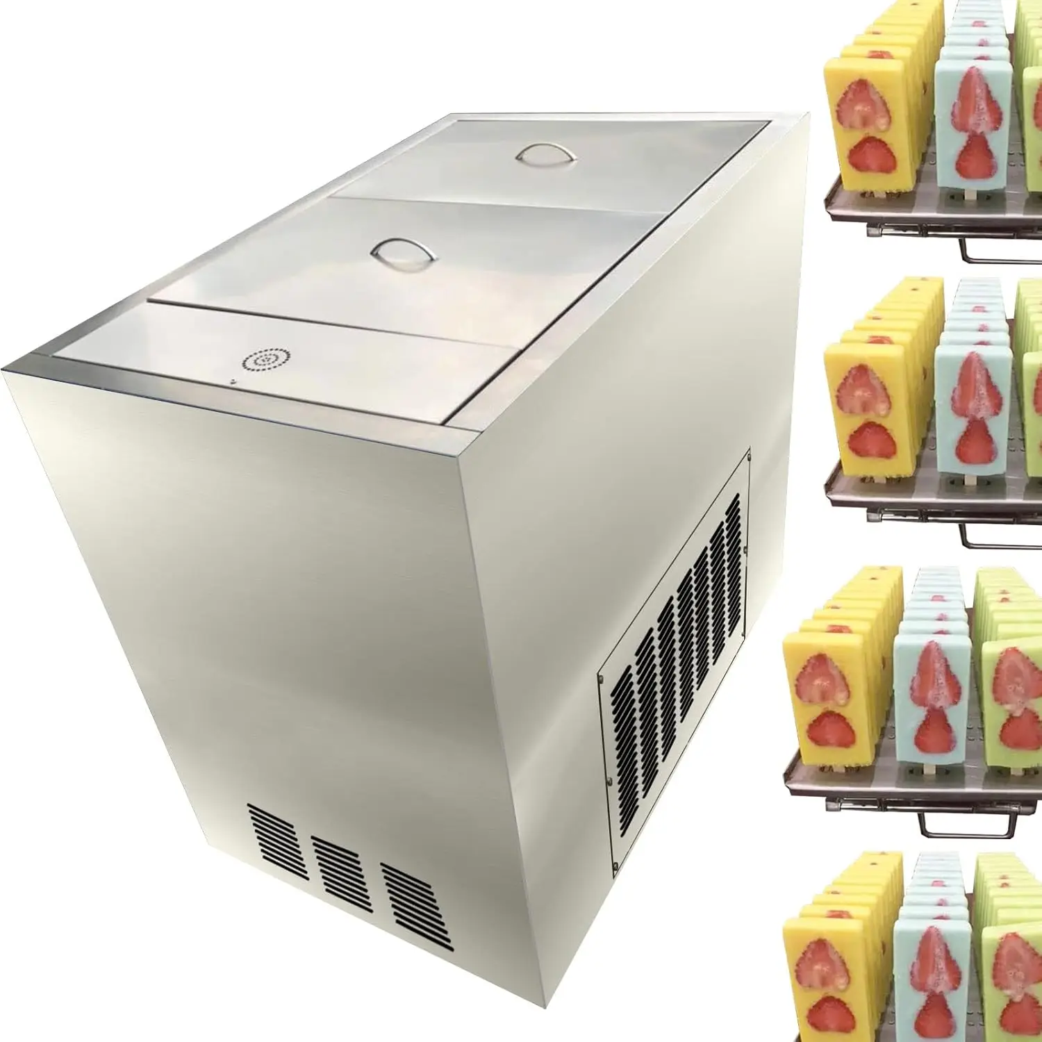 STLF Ice Cream Making Popsicle Making Machine Commercial Italian Ice Juice Pops Ice-cream Commercial Popsicle Machine
STLF Ice Cream Making Popsicle Making Machine Commercial Italian Ice Juice Pops Ice-cream Commercial Popsicle Machine