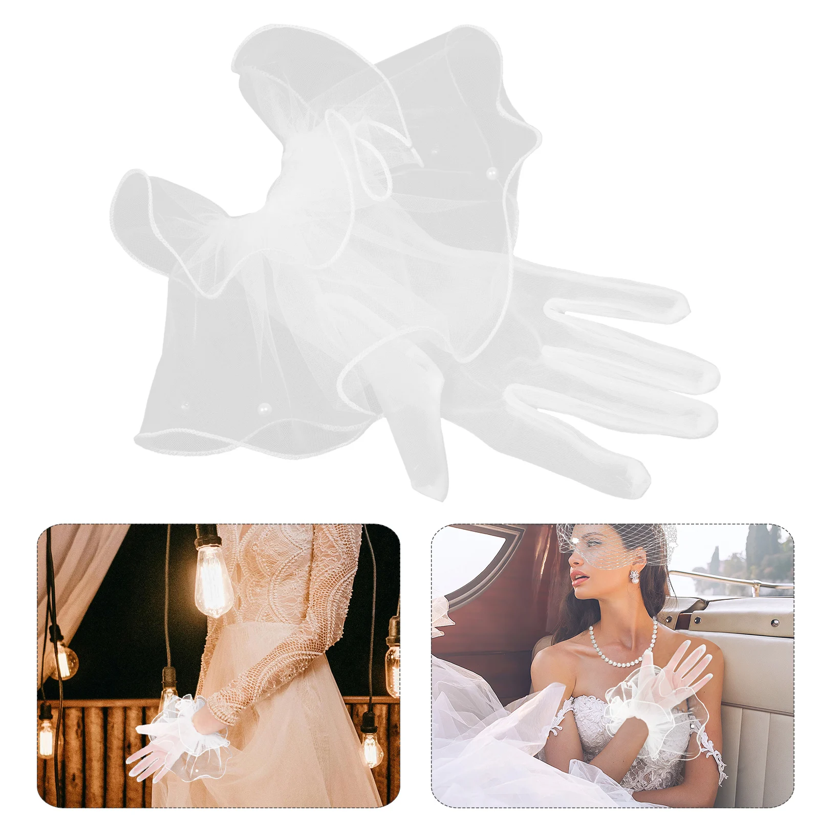 Wedding Gloves Bride Tulle Cosplay for Women Bridal Plastic Formal Dressy Sleeves
Wedding Gloves Bride Tulle Cosplay for Women Bridal Plastic Formal Dressy Sleeves