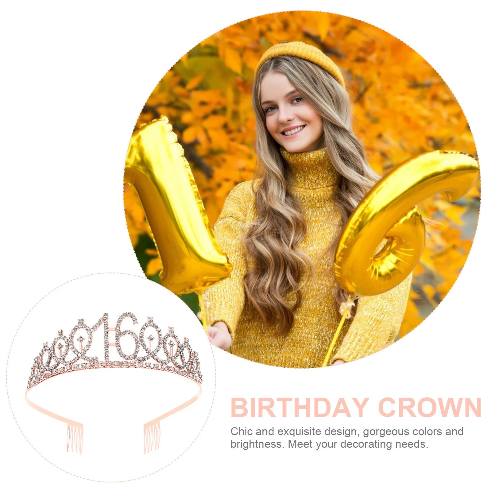 Women Birthday Rhinestone Headband Elegant Alloy Hair Accessory for Parties and Special Occasions
Women Birthday Rhinestone Headband Elegant Alloy Hair Accessory for Parties and Special Occasions