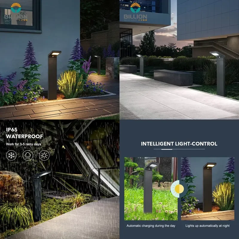 【CHIMU HOME】5W Solar LED Bollard Light IP65 Waterproof Motion Sensor Outdoor Security Lawn Lamp
【CHIMU HOME】5W Solar LED Bollard Light IP65 Waterproof Motion Sensor Outdoor Security Lawn Lamp